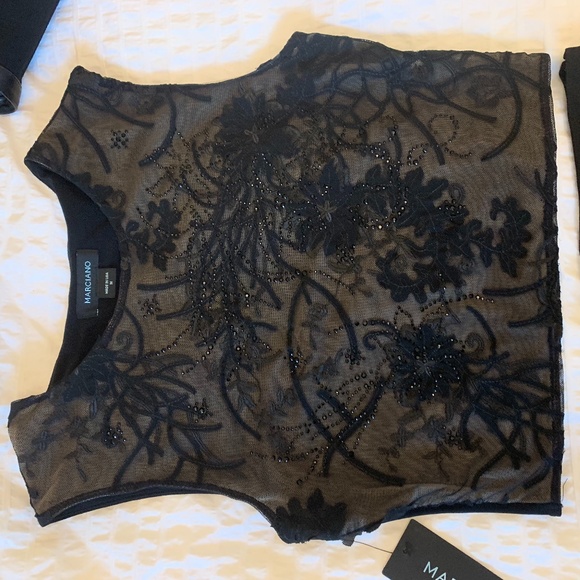 Marciano Tops - Brand new beaded crop top from Marciano